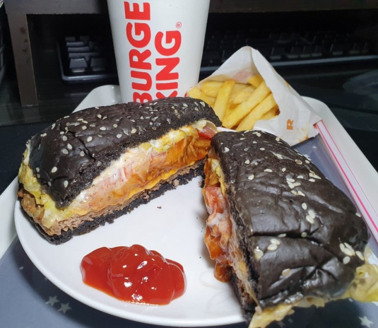  [버거킹] 기네스 콰트로치즈와퍼 신메뉴 후기!?