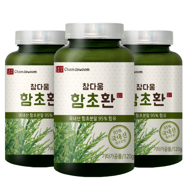  참다움 함초환, 120g, 3개입