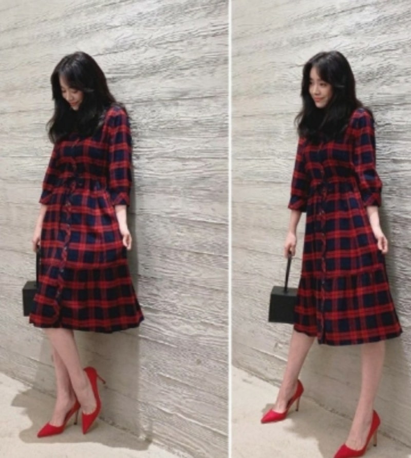 한지민 인스타그램 원피스 여기꺼!