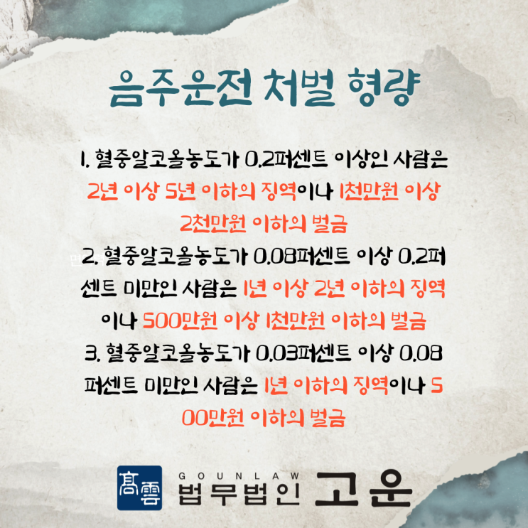  [형사] 음주측정거부 혐의로 검찰이 징역형을 구형하였으나, 이를 방어하여 집행유예를 받은 사례