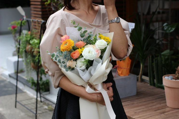  [장전동꽃집] 꽃조합이 너무 마음에 들었던 메이트리