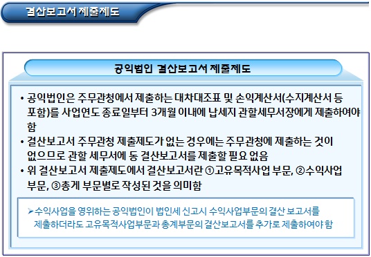 공익법인 출연재산 보고서 등 납세협력의무 공익법인 출연재산 보고서 등 납세협력의무