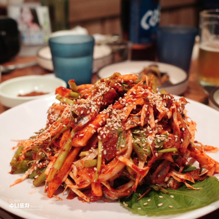  멸치회 무침, 졸복 매운탕, 수원 북문 멸치 세상