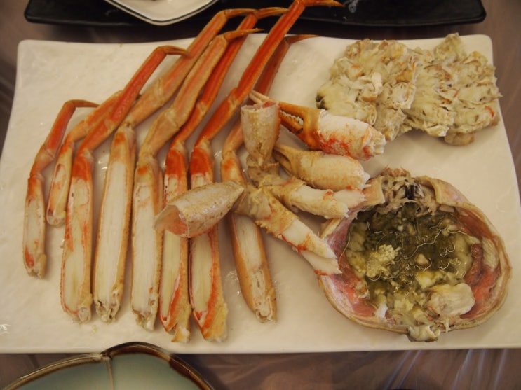  강원맛집 경포대 불타는횟집의 비쥬얼 끝판왕 홍계에 반하다