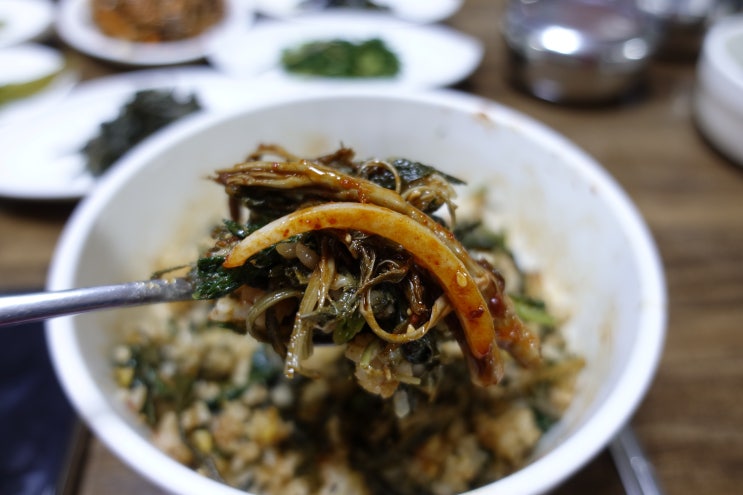 울릉도 나리분지 산채비빔밥 맛집!  