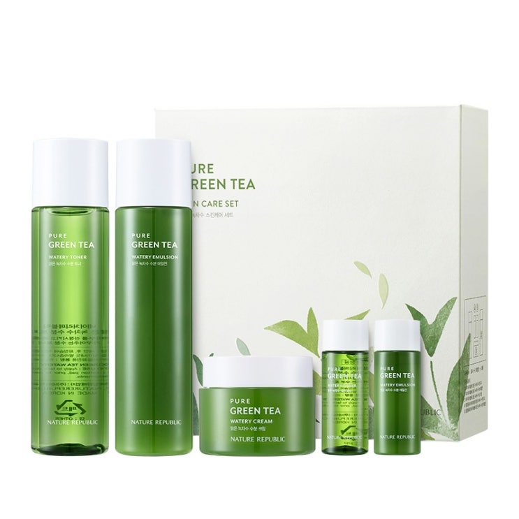  [네이처리퍼블릭](온라인전용) 맑은녹차수스킨케어세트, 단일상품