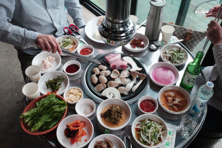  식객 허영만의 백반기행 나온 대천(보령) 해수욕장 키조개 삼합 !