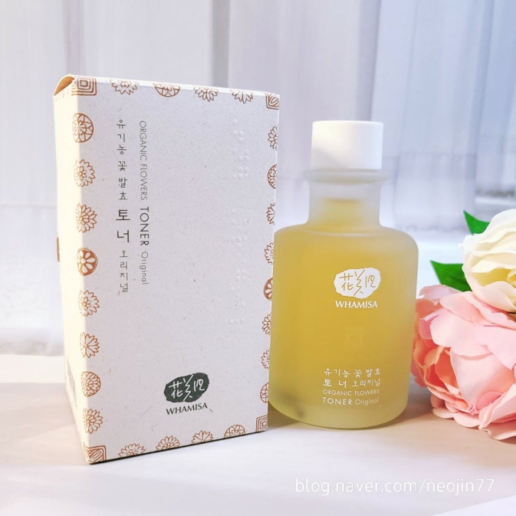화미사 유기농 꽃 발효 토너 오리지널 산뜻한 보습력이 좋아 화미사 유기농 꽃 발효 토너 오리지널 산뜻한 보습력이 좋아