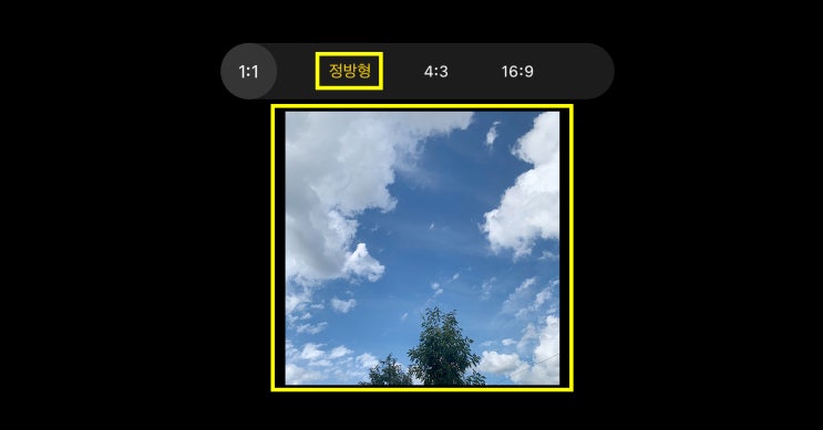  iOS14 정방형 사진 찍기, 아이폰 카메라 설정을 해보자