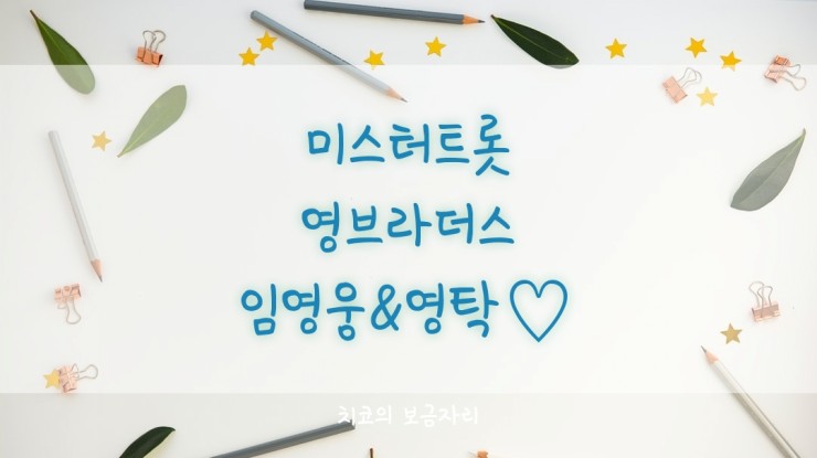  미스터트롯 임영웅 & 영탁 흥해라 - 영브라더스가 좋더라^^
