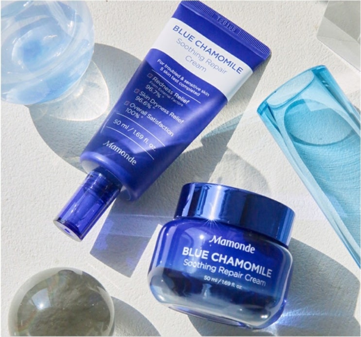 건조한 계절이 돌아 왔다! 지친 내 피부에 수분 충전할 시간 !! AMOREPACIFIC 블루 케모마일 Jar:) 온라인 최저가:) 무/료/배/송