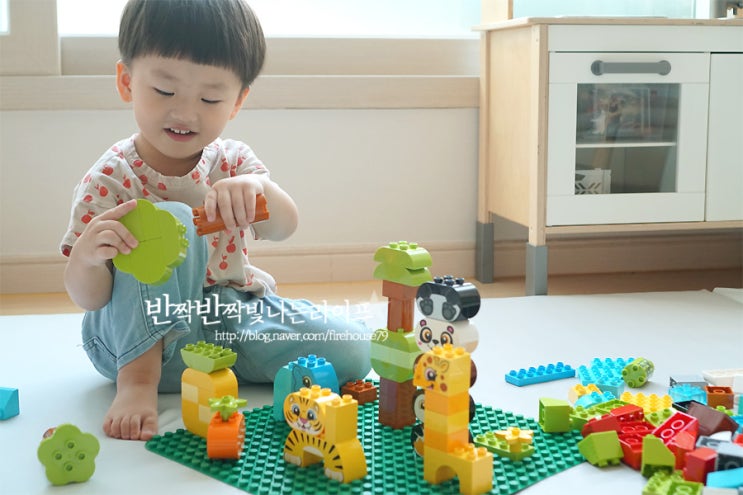  역할놀이 장난감 레고 듀플로 10934 창의력 동물놀이