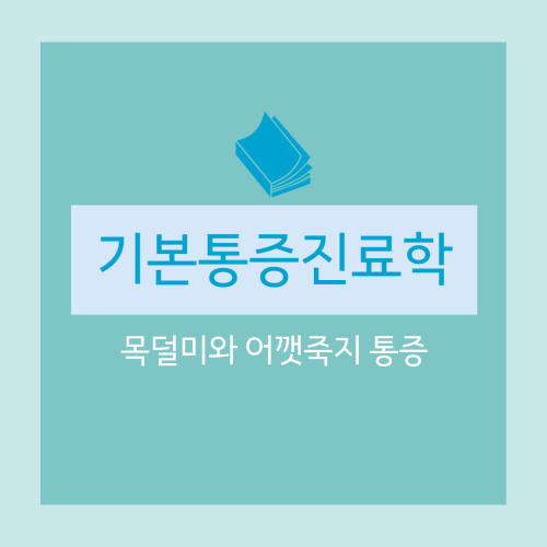 [기본통증진료학] “고개(목덜미)를 돌리기 힘들고 아파요”: 목덜미와 어깻죽지 통증 - 차트요약(증상, 특이사항, 상병, 처방), 평가, 치료(계획, 약물치료, 통증치료 등)