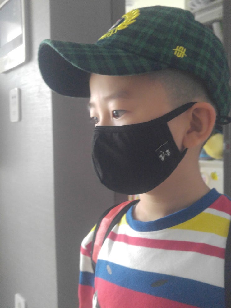  호흡이 편안한 국내산 어린이 마스크(특허받은 인견마스크^^*)