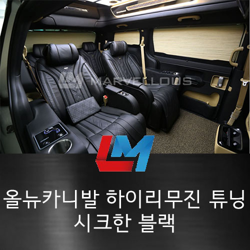  올뉴카니발 하이리무진 튜닝 시크한 블랙 만나보세요