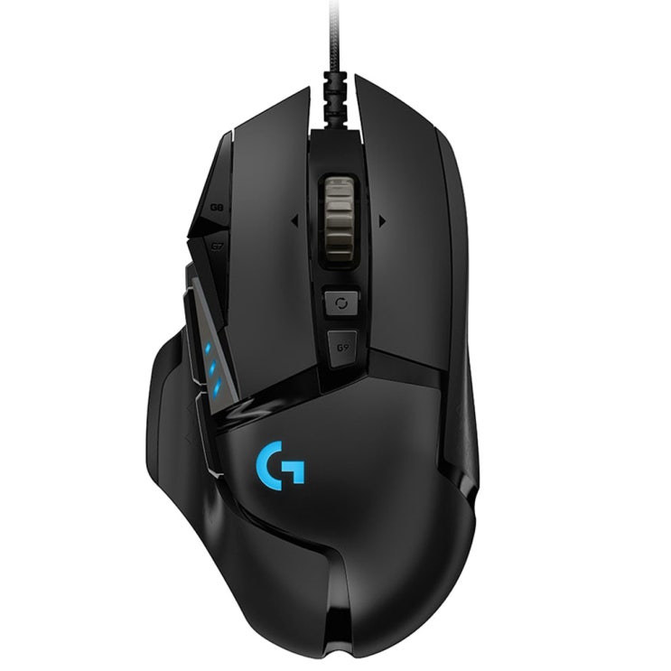  로지텍 G502 HERO 게이밍마우스 M-U0047, 혼합 색상