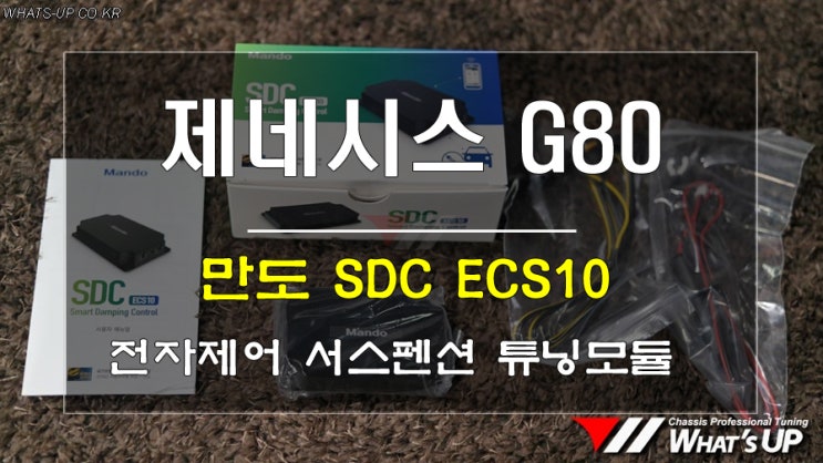  인천_와츠업/만도 SDC ECS10을 제네시스 G80에 장착/똑똑한 비서를 얻었어요.