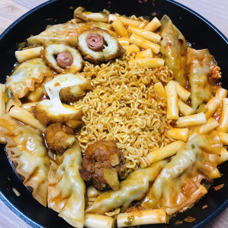 동원 떡볶이의 신 국물떡볶이 얼큰한 매운맛 후기