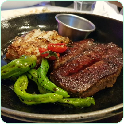  이태원맛집 뉴욕에 있는 공간과 가성비 좋은 스테이크맛집 저스틴스테이크