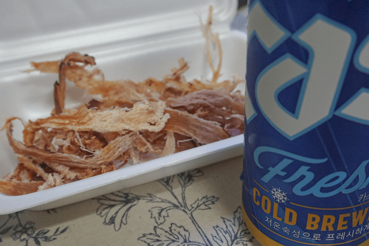  맥주안주로 추천하는 오징어안주