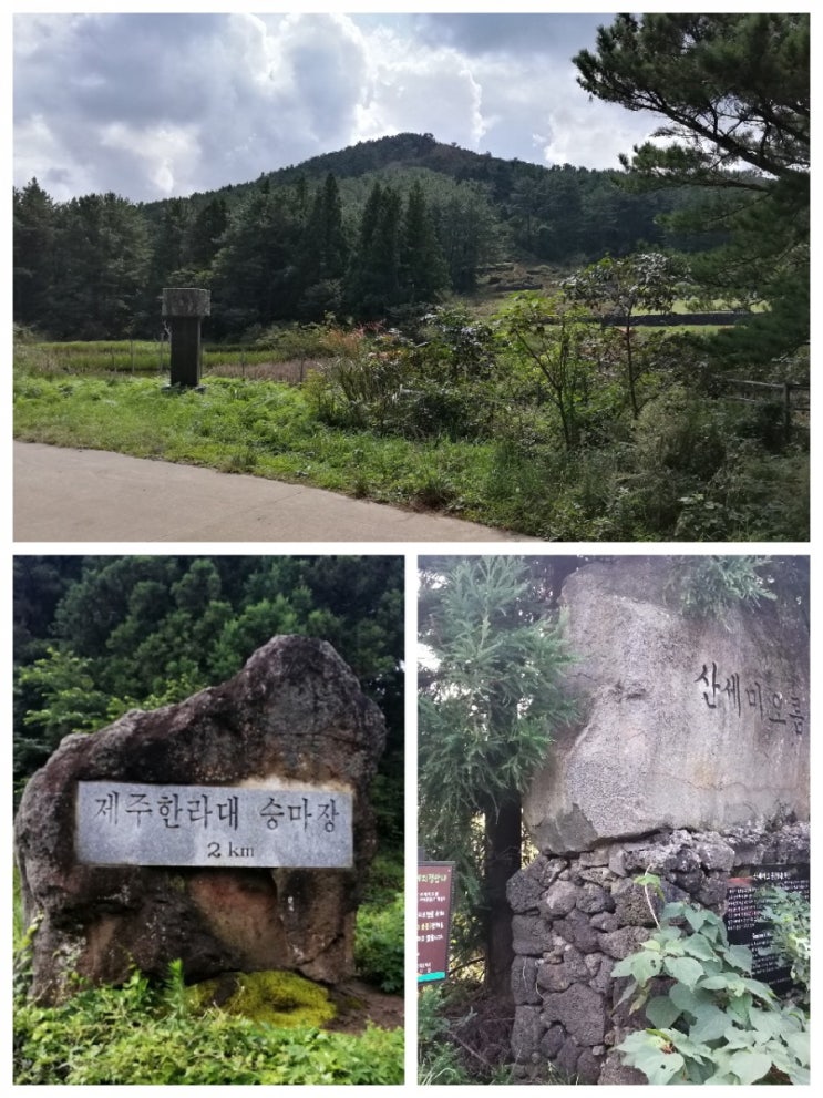  샘이 있는 오름 : 산세미오름