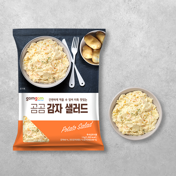  곰곰 감자샐러드, 1kg, 1개
