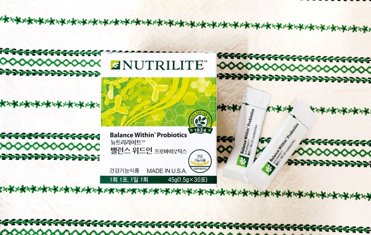  4년째 먹고 있는 유산균을 소개합니다.
