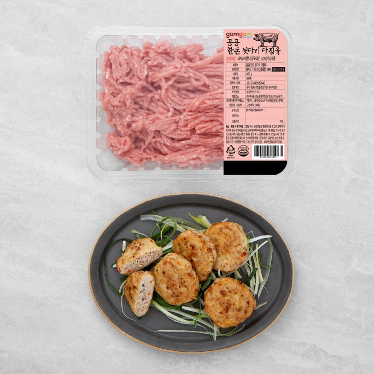  곰곰 한돈 뒷다리 다짐육 (냉장), 400g, 1개
