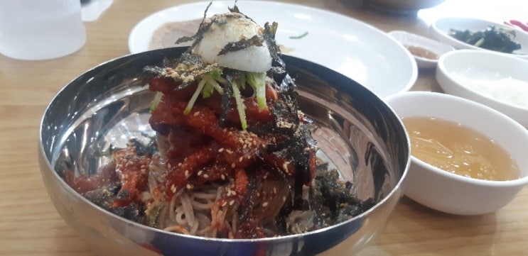  인천 부평시장역 근처 맛집 바우막국수