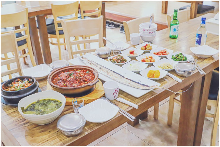  속이 꽉 찬 성산일출봉 갈치조림