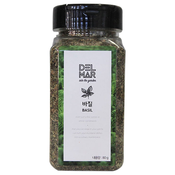  딜리셔스마켓 향신료 바질, 80g, 1개