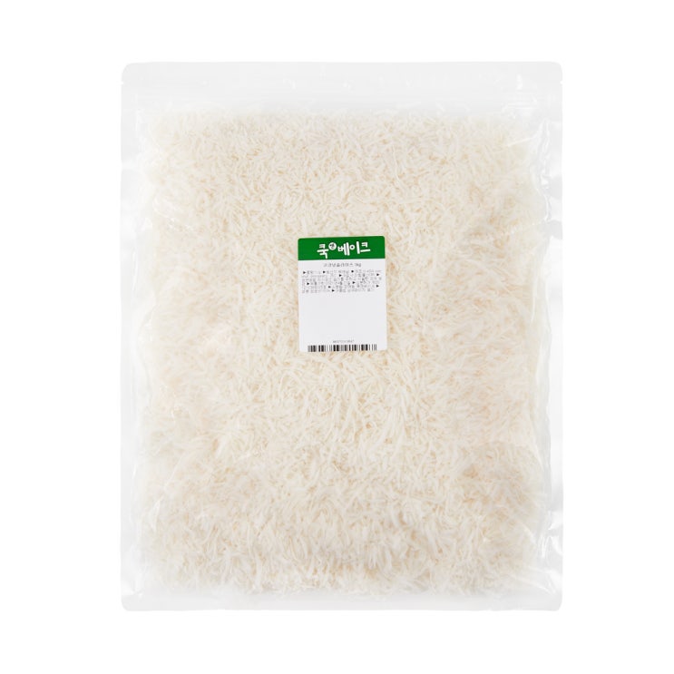  쿡앤베이크 질좋은 코코넛 슬라이스, 1kg, 1개