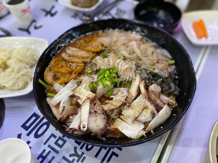 ［안산 고잔동맛집］시원한 물회를 먹고 싶은 날엔 "머구리"