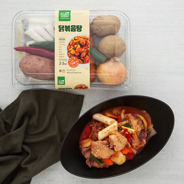  프레시밀 닭볶음탕 재료, 950g, 1팩