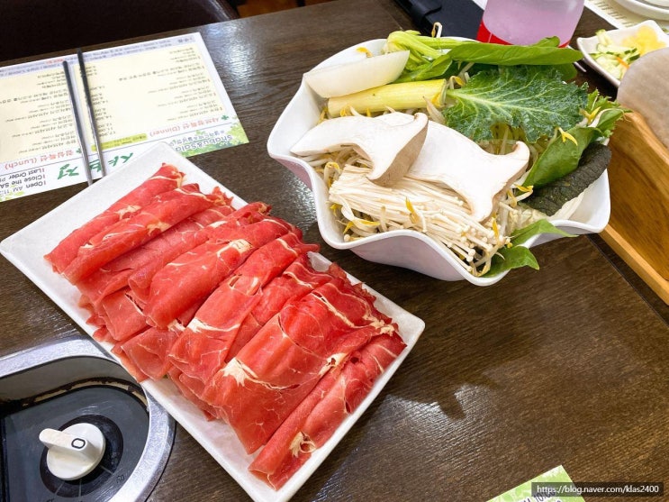  [청주 용암동] 샤브정 -샤브샤브 월남쌈 맛집? 샐러드바까지!