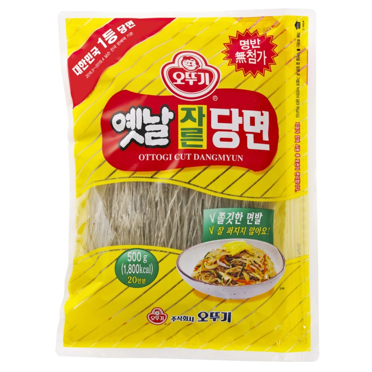  오뚜기 옛날 자른당면, 500g, 1개