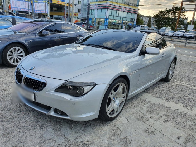  BMW 650i썬팅 컨버터블 하버캠프 세라믹본드 재시공