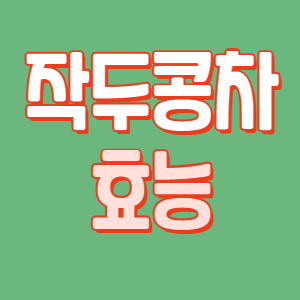  작두콩차 효능 이렇게 많았나?