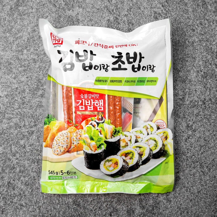  한성기업 김밥이랑 초밥이랑, 545g, 1개