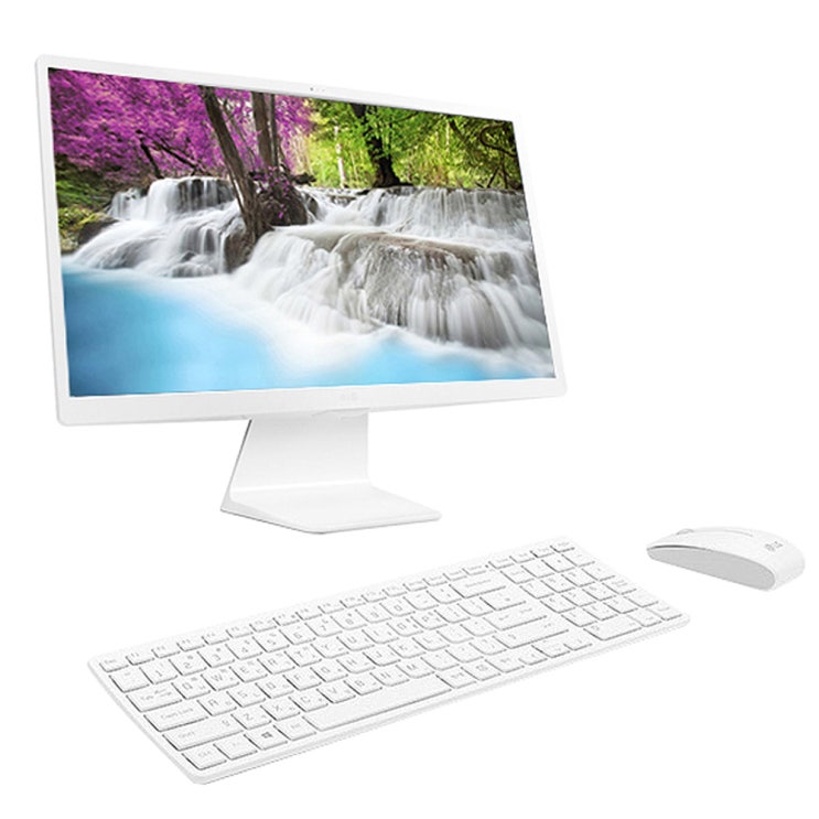  LG전자 일체형PC 24V570-LRP1K (Pentium-4415U DDR4 4GB 60.4 cm WIN10 SSD128GB) + 무선키보드 + 무선마우스