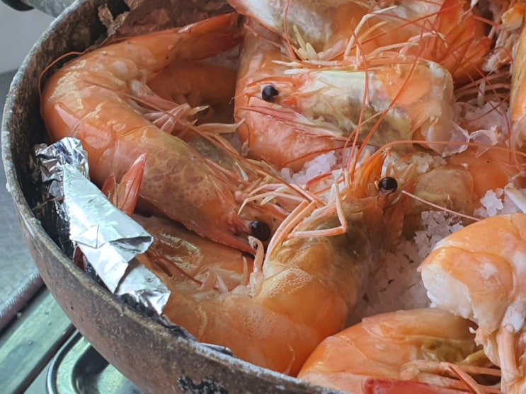  강화도 왕새우~지금이 제철인 왕새우~!!