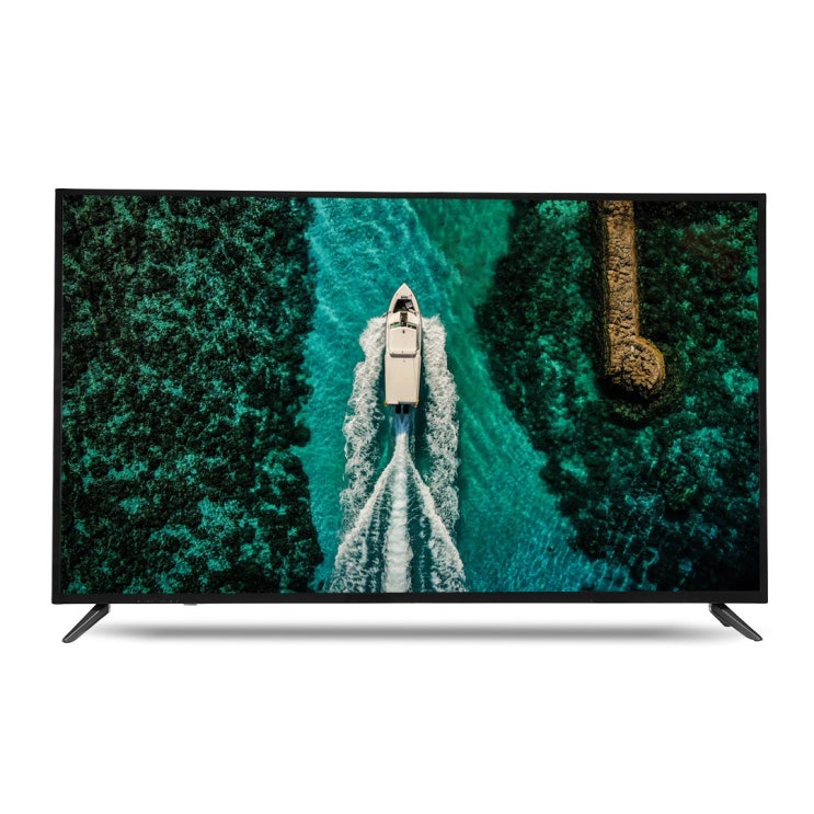  루미 123cm UHD TV 자가설치, D49KUGEL34, 스탠드형