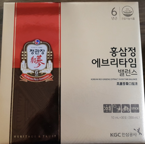  정관장 홍삼정 에브리타임 밸런스 추천 이유!