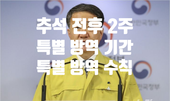  추석 연휴 특별방역 기간 방역수칙/ 핵심 방역 수칙 대책/ 수도권. 비수도권 업종별 안내