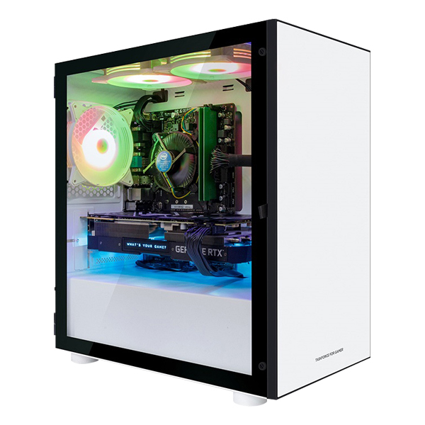  한성컴퓨터 TFG 데스크탑 화이트 MX9566 (i5 9400F WIN미포함 16GB 교체장착 GTX1660 SSD 256GB NVMe), 기본형