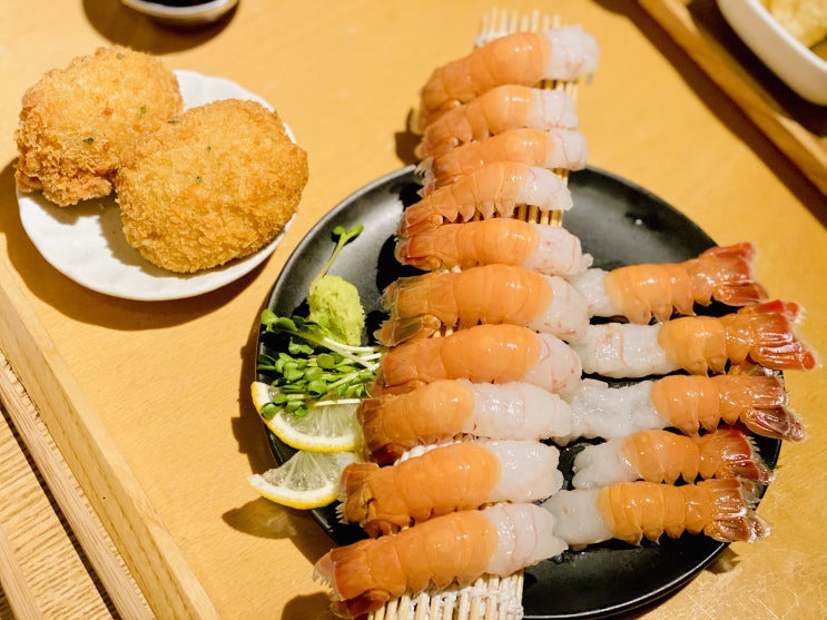  [홍대 / 연남동 맛집] 강아지 / 애견 동반 가능 데이트 하기 좋은 딱새우가 맛있는 '미쁘동'