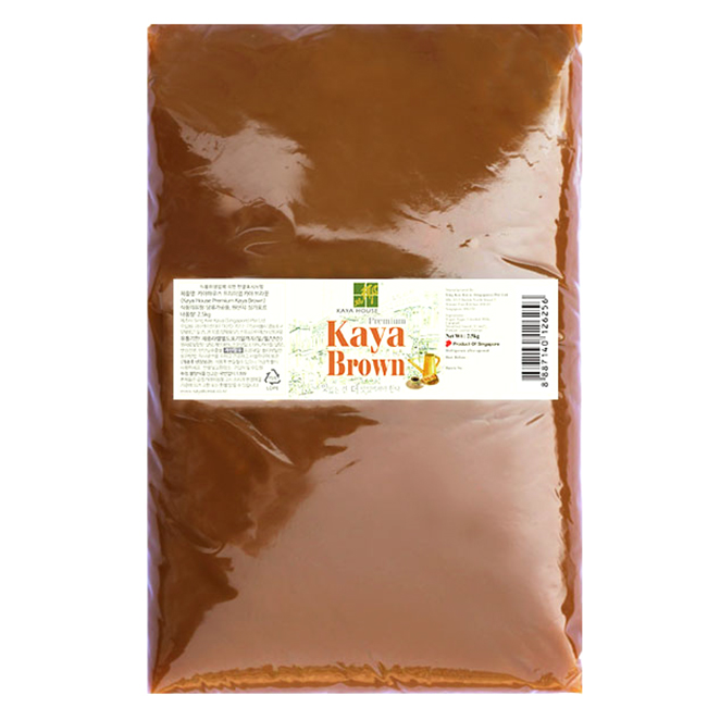  카야하우스 프리미엄 카야잼 브라운 2.5kg, 1개
