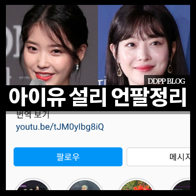 아이유 설리 언팔 정리(ft.사실무근)
