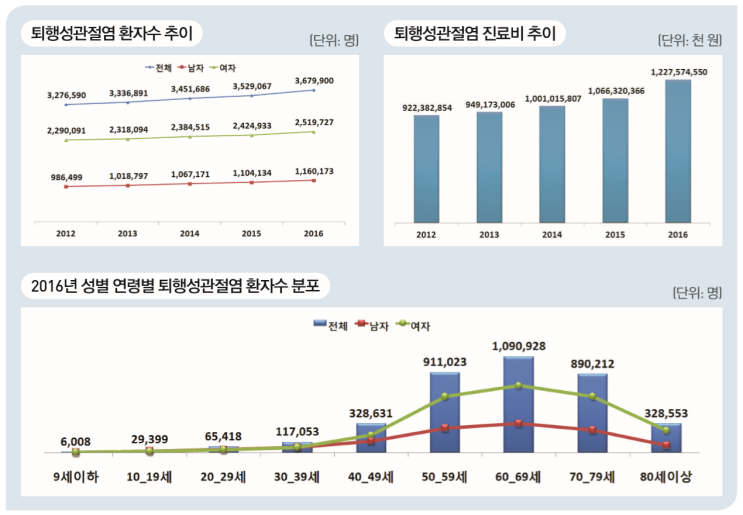  퇴행성관절염(degenerative arthritis)