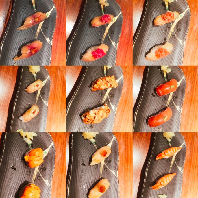  일본 후쿠오카 오마카세 식당 스시집 노부. 단골손님이 될 수밖에 없는 분위기.